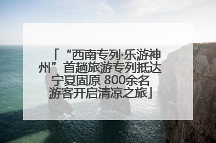 “西南专列·乐游神州”首趟旅游专列抵达宁夏固原 800余名游客开启清凉之旅