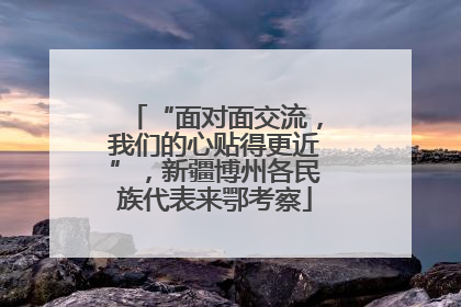 “面对面交流，我们的心贴得更近”，新疆博州各民族代表来鄂考察