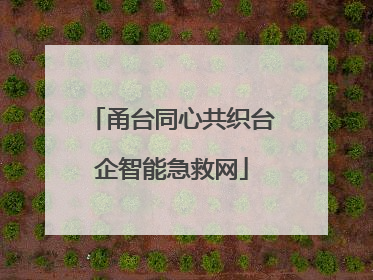 甬台同心共织台企智能急救网