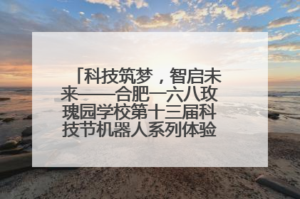 科技筑梦，智启未来——合肥一六八玫瑰园学校第十三届科技节机器人系列体验赛燃动校园