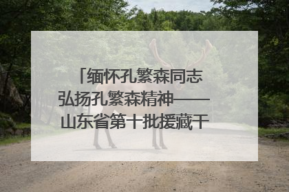 缅怀孔繁森同志 弘扬孔繁森精神——山东省第十批援藏干部人才清明节前到岗巴县开展党性教育