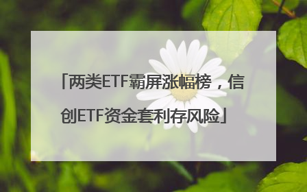 两类ETF霸屏涨幅榜，信创ETF资金套利存风险