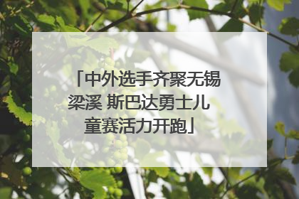 中外选手齐聚无锡梁溪 斯巴达勇士儿童赛活力开跑