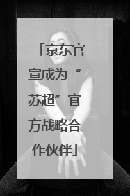 京东官宣成为“苏超”官方战略合作伙伴