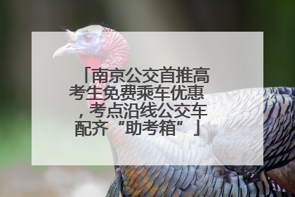 南京公交首推高考生免费乘车优惠，考点沿线公交车配齐“助考箱”