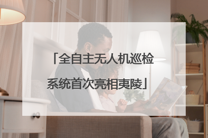 全自主无人机巡检系统首次亮相夷陵