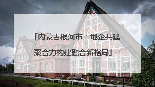 内蒙古根河市：地企共建聚合力构建融合新格局