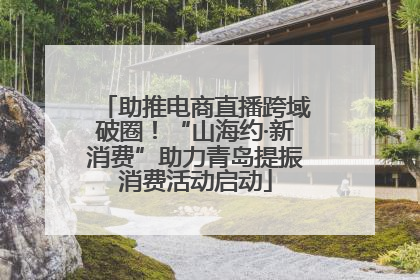 助推电商直播跨域破圈！“山海约·新消费”助力青岛提振消费活动启动