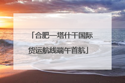 合肥—塔什干国际货运航线端午首航