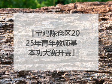 宝鸡陈仓区2025年青年教师基本功大赛开赛