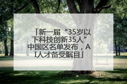 新一届“35岁以下科技创新35人”中国区名单发布，AI人才备受瞩目