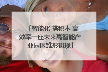 智能化 搭积木 高效率一座未来高智能产业园区雏形初现