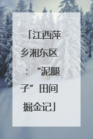 江西萍乡湘东区：“泥腿子”田间掘金记