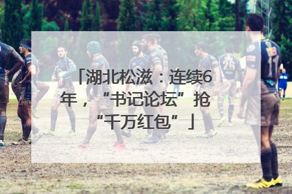 湖北松滋：连续6年，“书记论坛”抢“千万红包”
