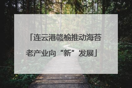 连云港赣榆推动海苔老产业向“新”发展