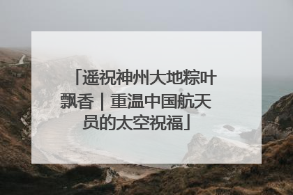遥祝神州大地粽叶飘香｜重温中国航天员的太空祝福