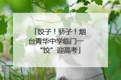 饺子！骄子！烟台青华中学临门一“饺”迎高考