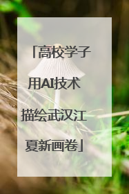 高校学子用AI技术描绘武汉江夏新画卷
