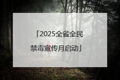 2025全省全民禁毒宣传月启动