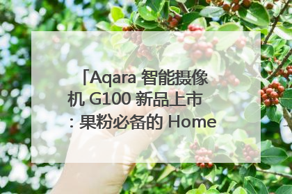 Aqara 智能摄像机 G100 新品上市：果粉必备的 HomeKit 看家拍档